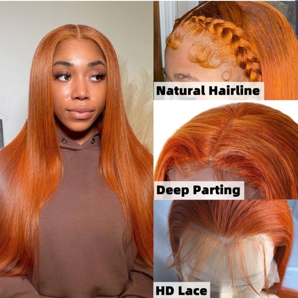 Hd frontal with 100% human hair